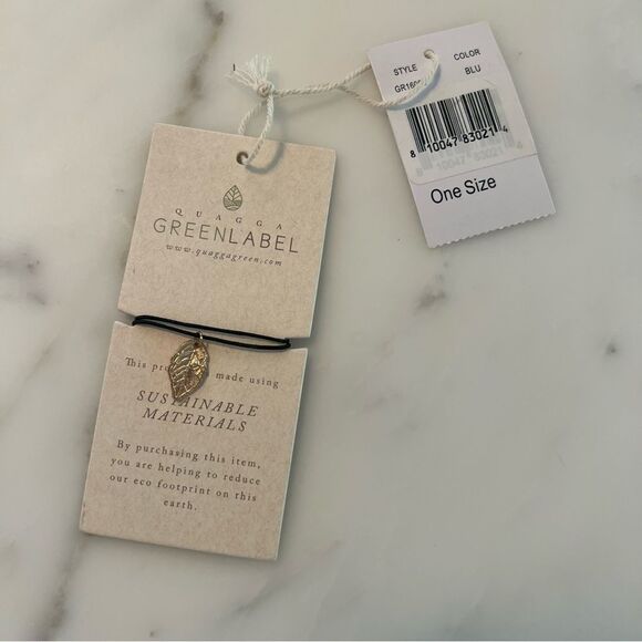 Quagga Green Label Gold Leaf Bracelet - Picture 2 of 4